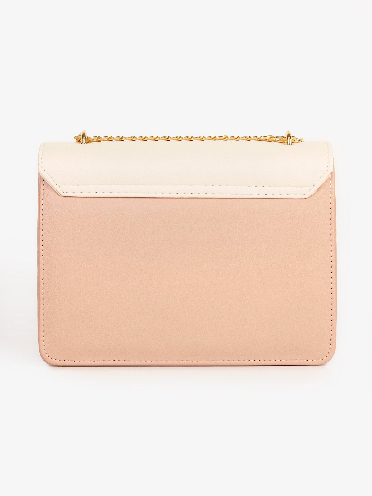 Two-tone Envelope Handbag