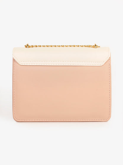 Two-tone Envelope Handbag