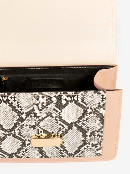 Two-tone Envelope Handbag