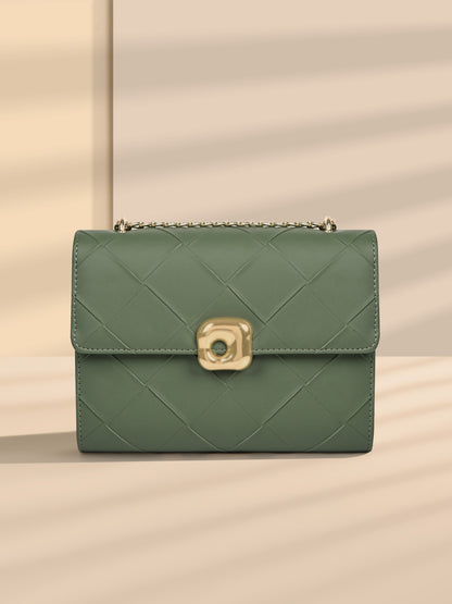 Quilted Textured Clutch
