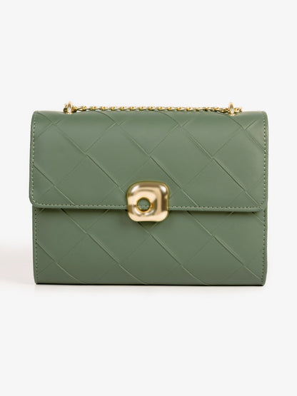 Quilted Textured Clutch