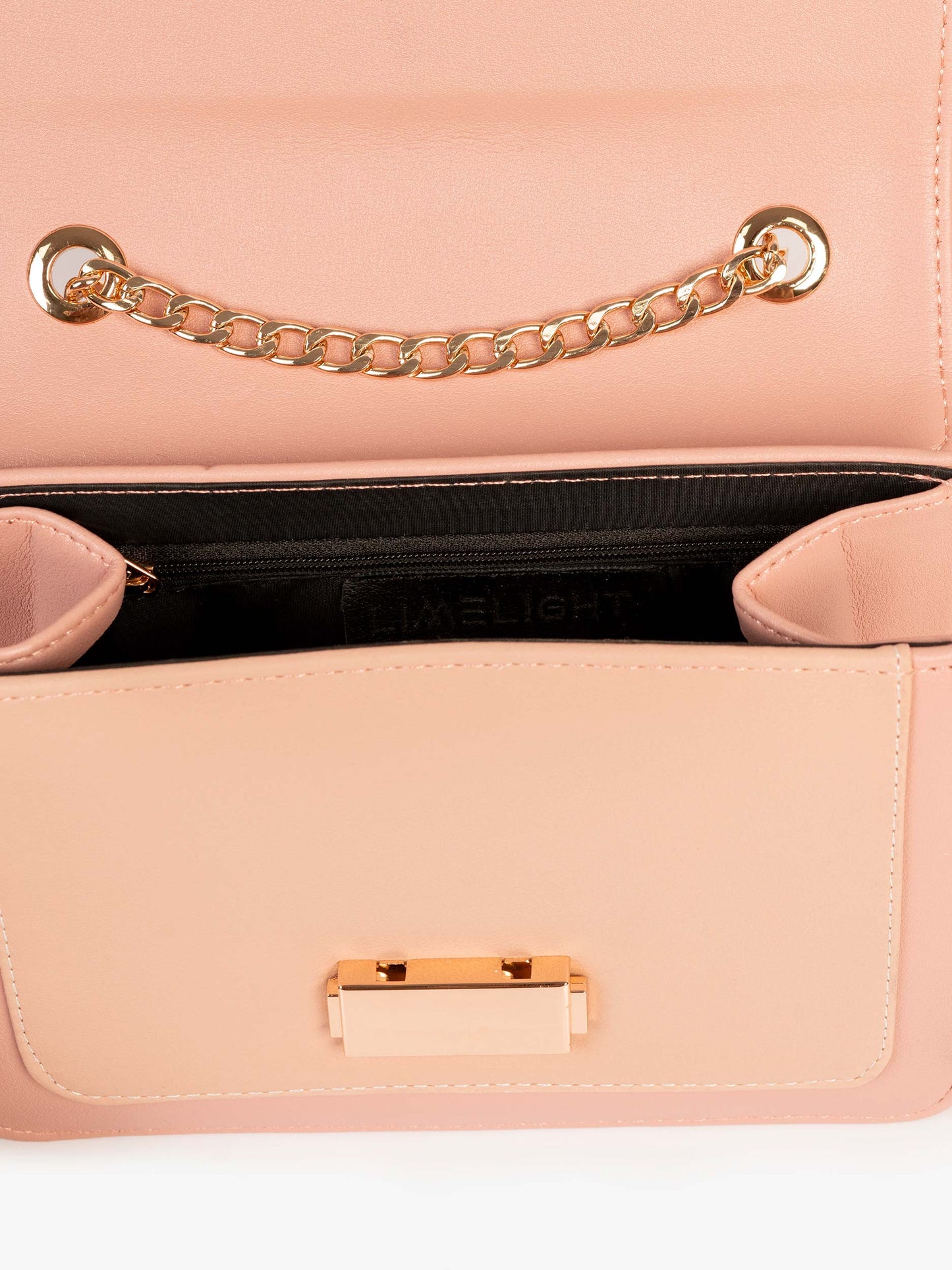 Two-tone Textured Handbag