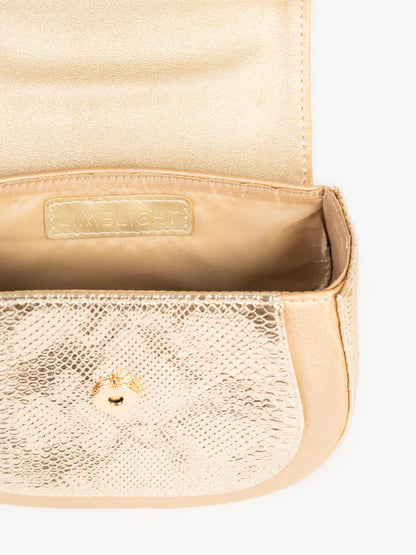 Two-tone Textured Handbag
