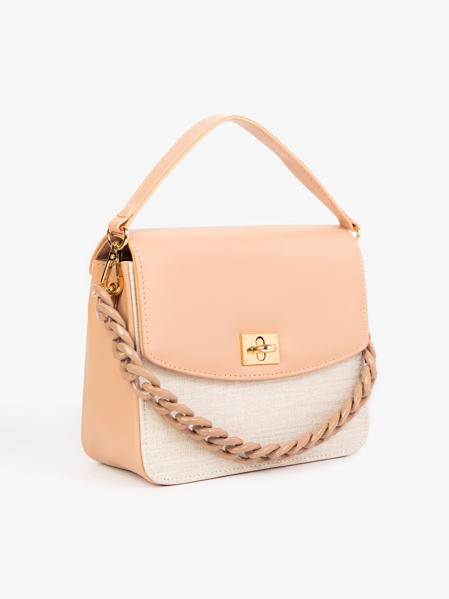 Two-tone Handbag