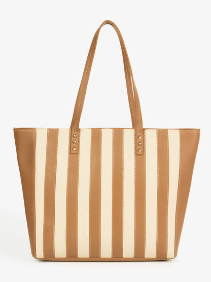 Striped Tote Bag