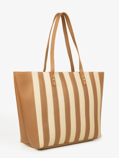 Striped Tote Bag