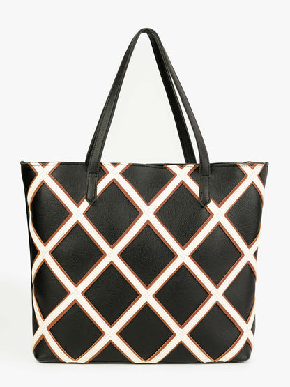Crisscross Tote Bag