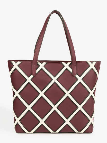 Crisscross Tote Bag