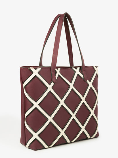 Crisscross Tote Bag