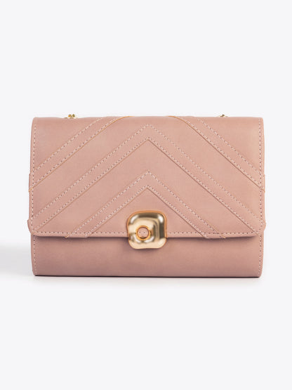 Chevron Stitch Clutch
