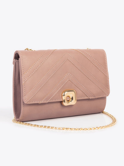Chevron Stitch Clutch