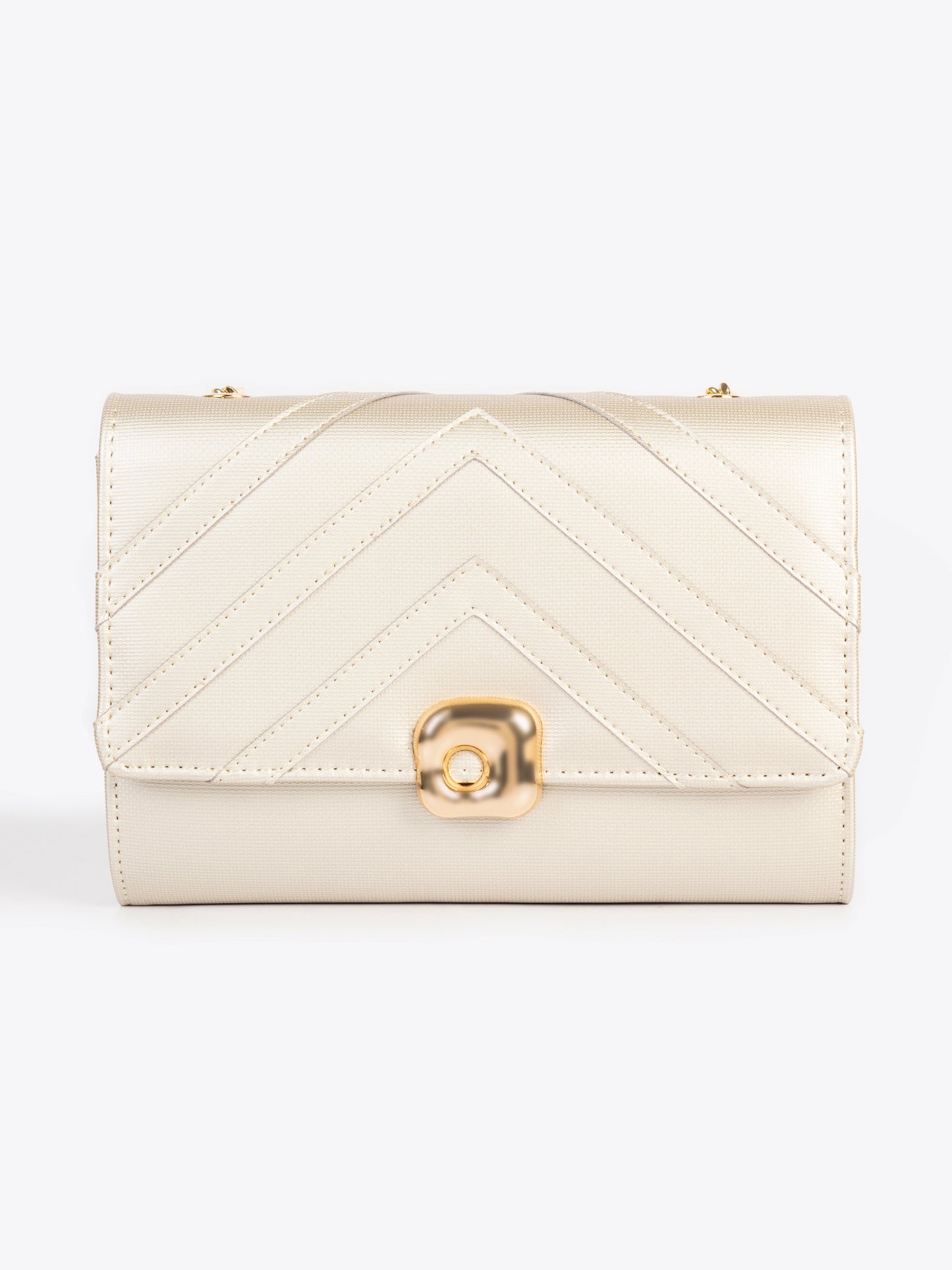 Chevron Stitch Clutch