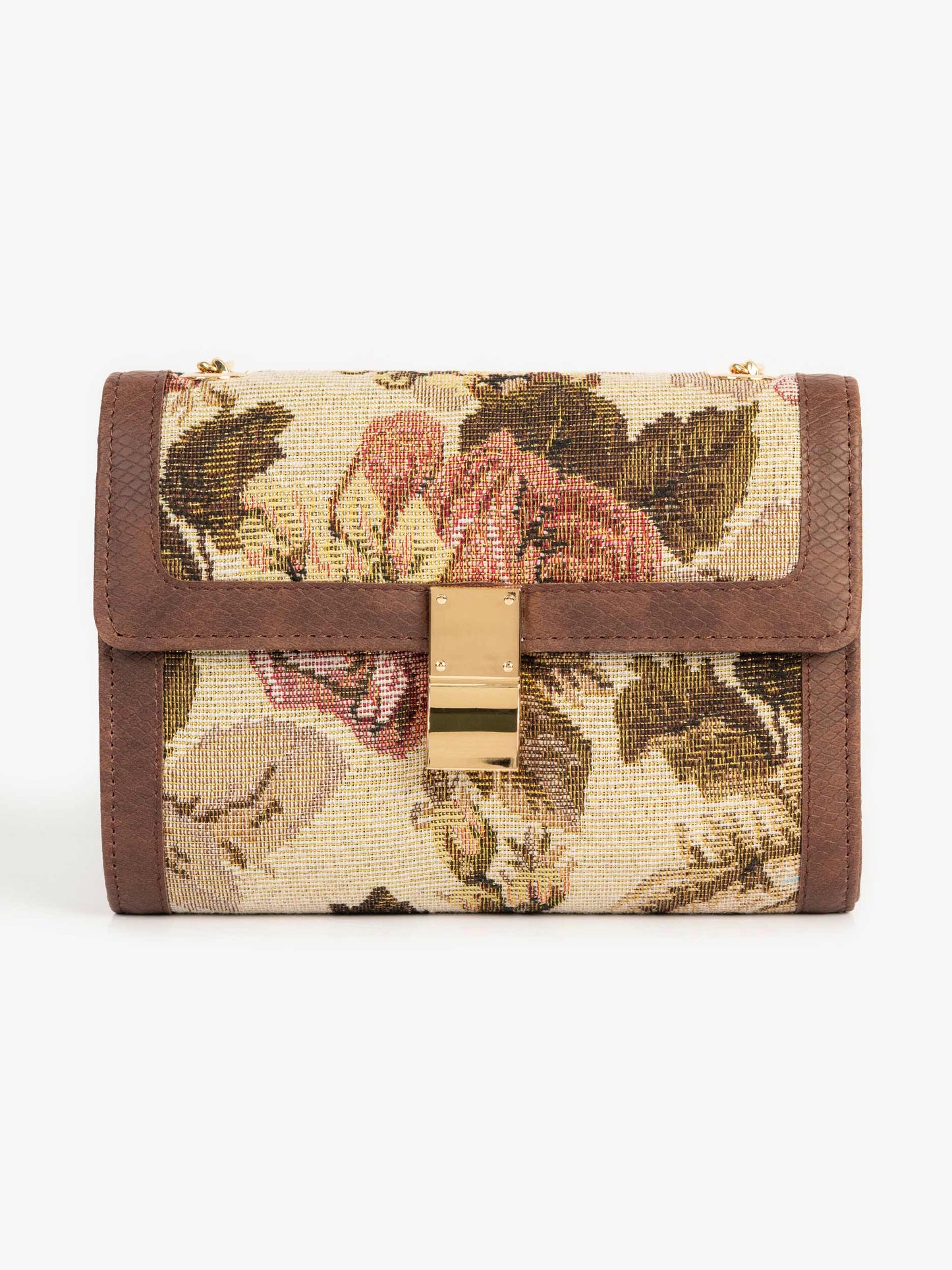 Floral Printed Clutch