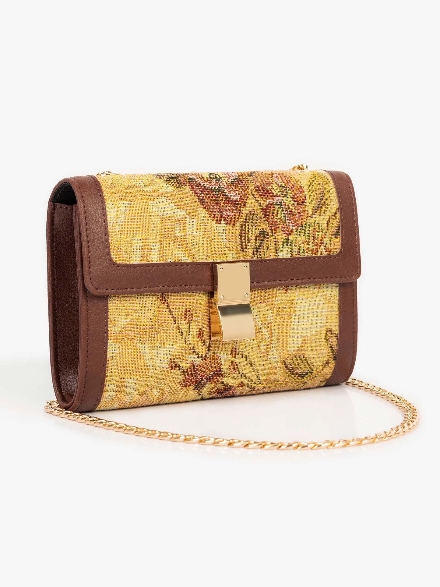 Floral Printed Clutch