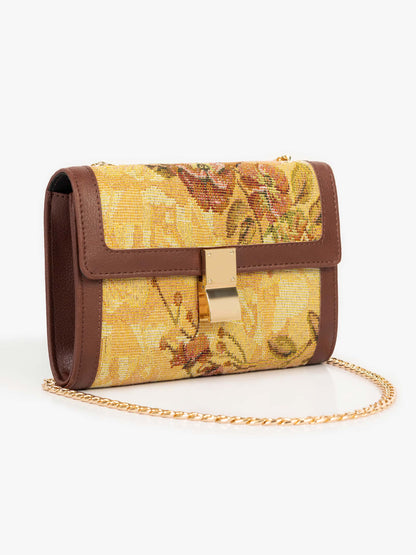 Floral Printed Clutch