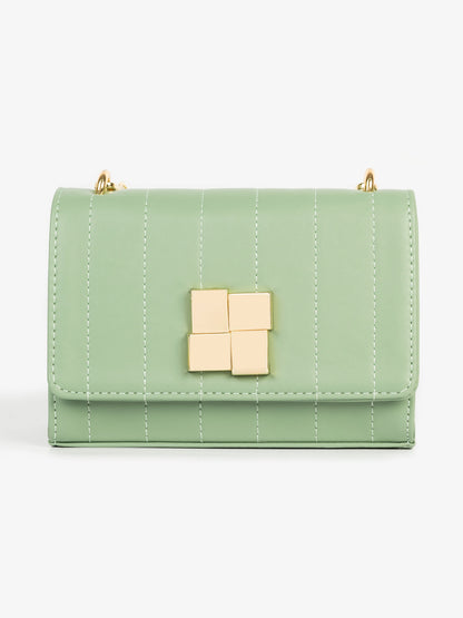 Stitched Casual Clutch