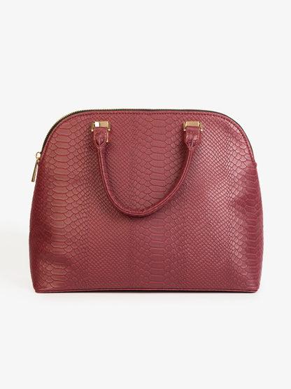 Textured Dome Handbag