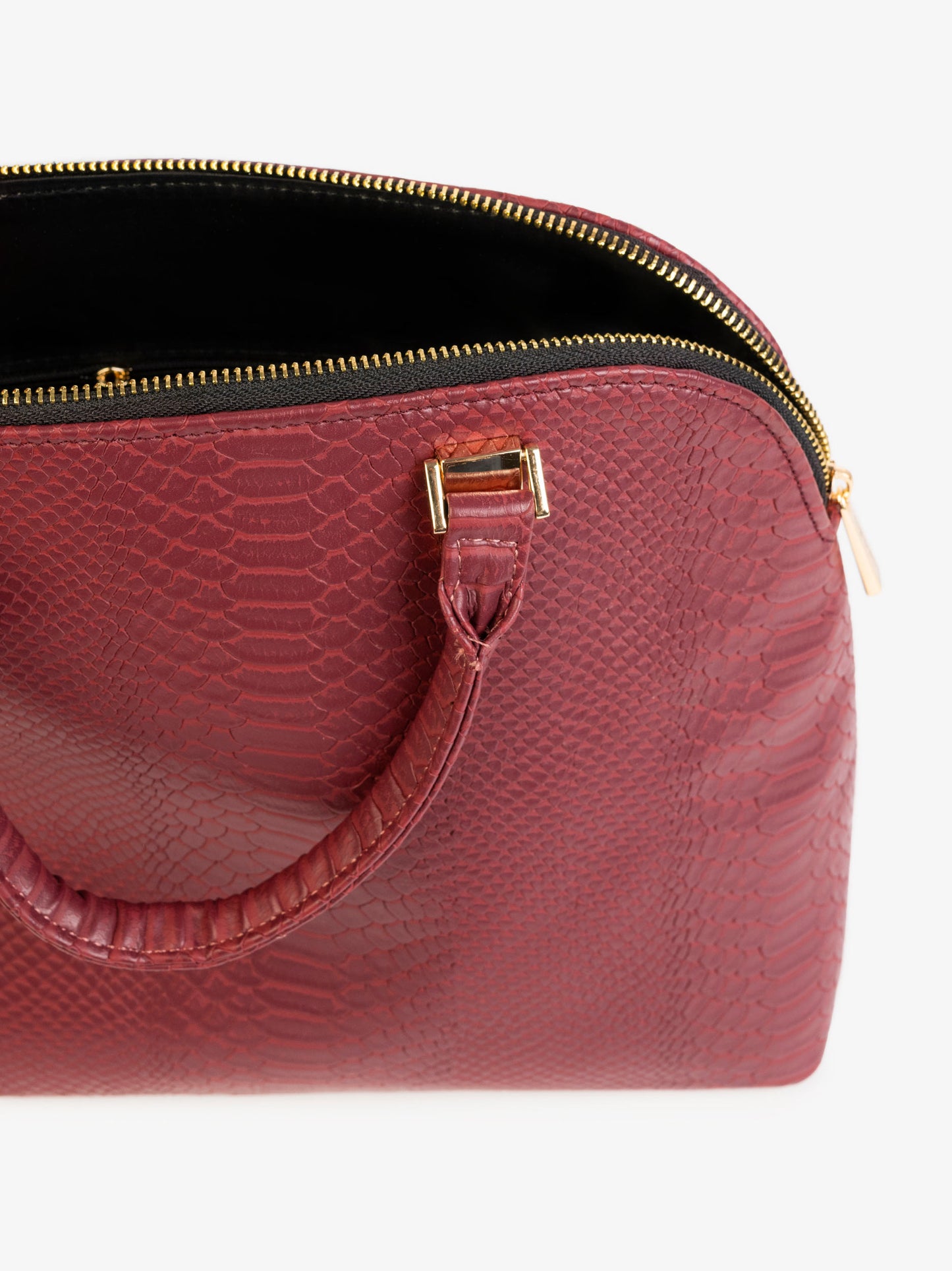 Textured Dome Handbag