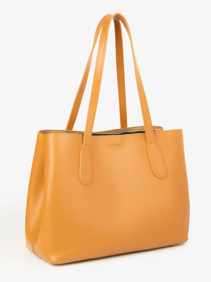 Textured Tote Bag