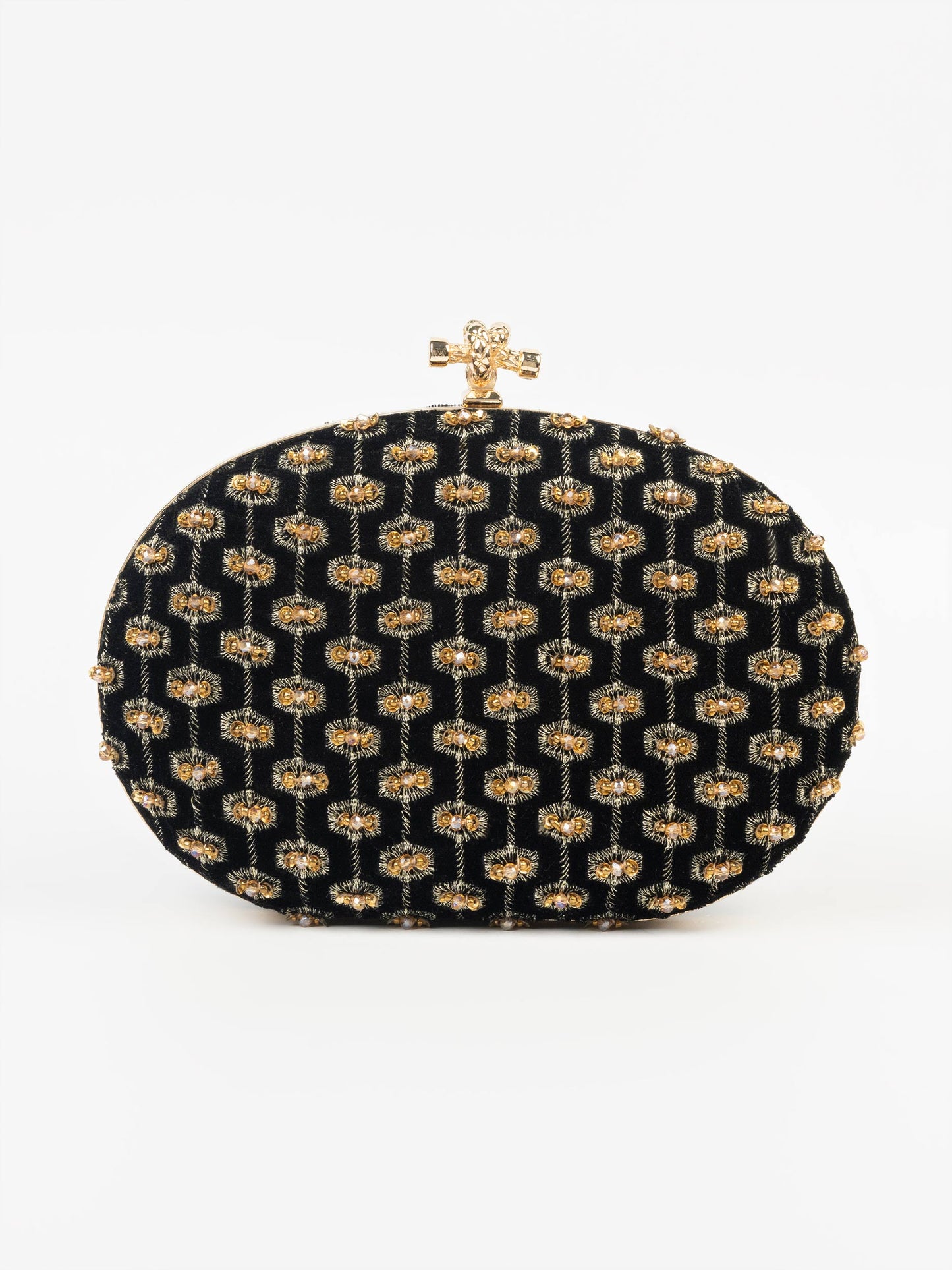 Embroidered Clutch