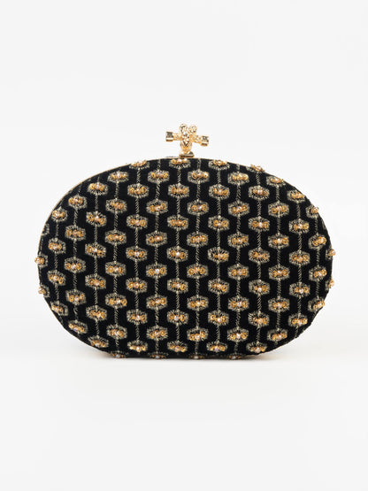 Embroidered Clutch