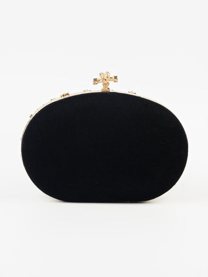 Embroidered Clutch