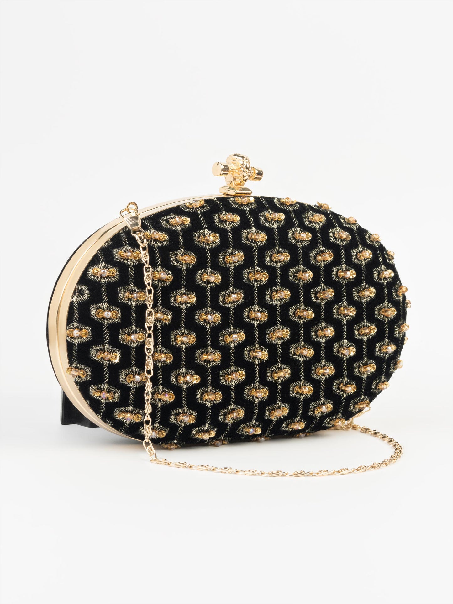 Embroidered Clutch