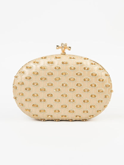 Embroidered Clutch