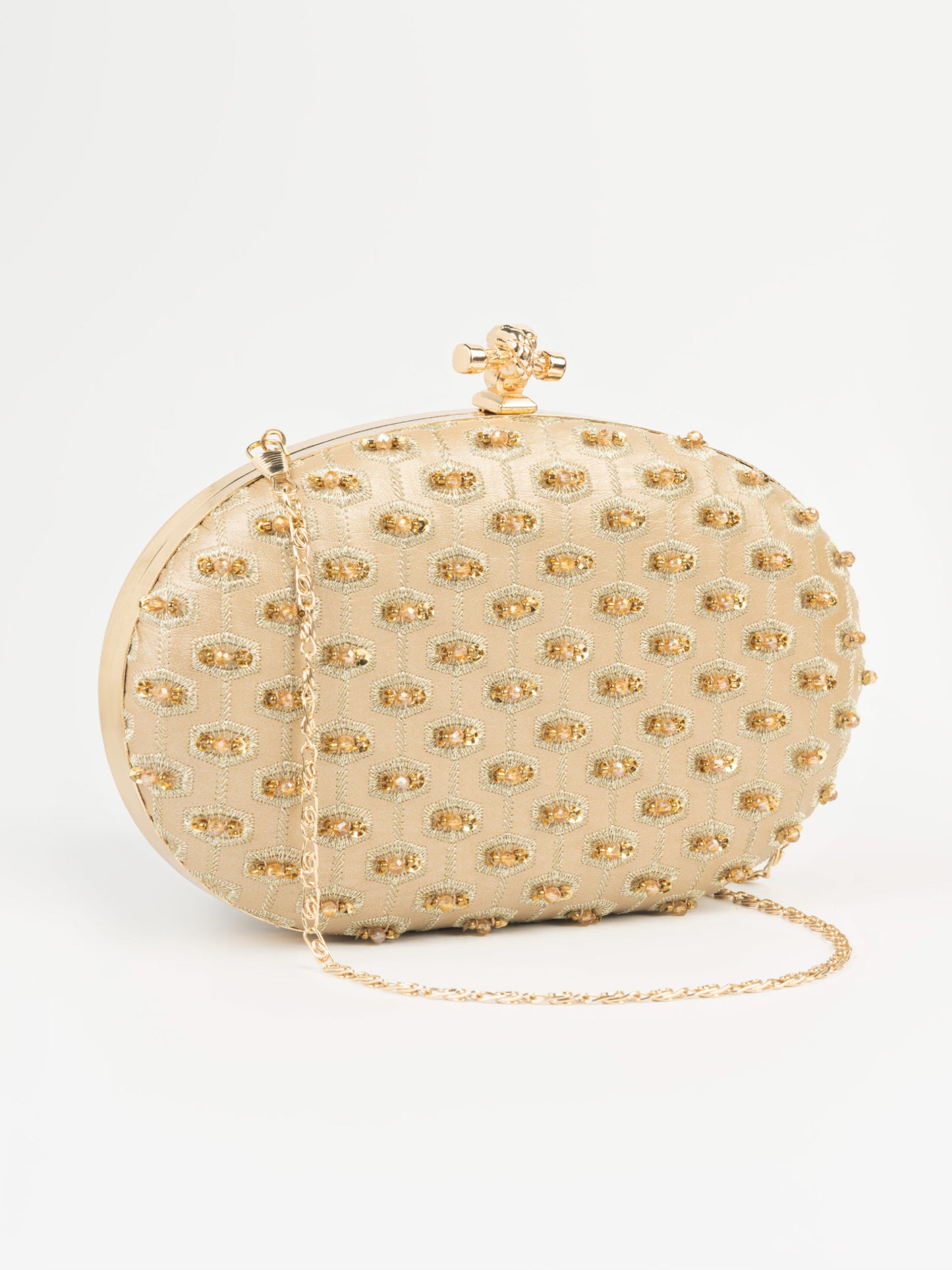 Embroidered Clutch