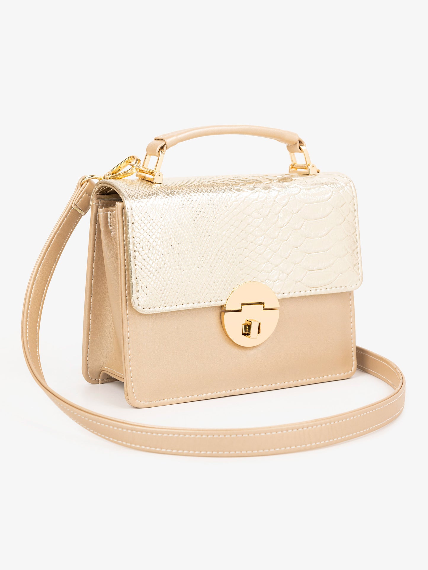 Two-tone Handbag