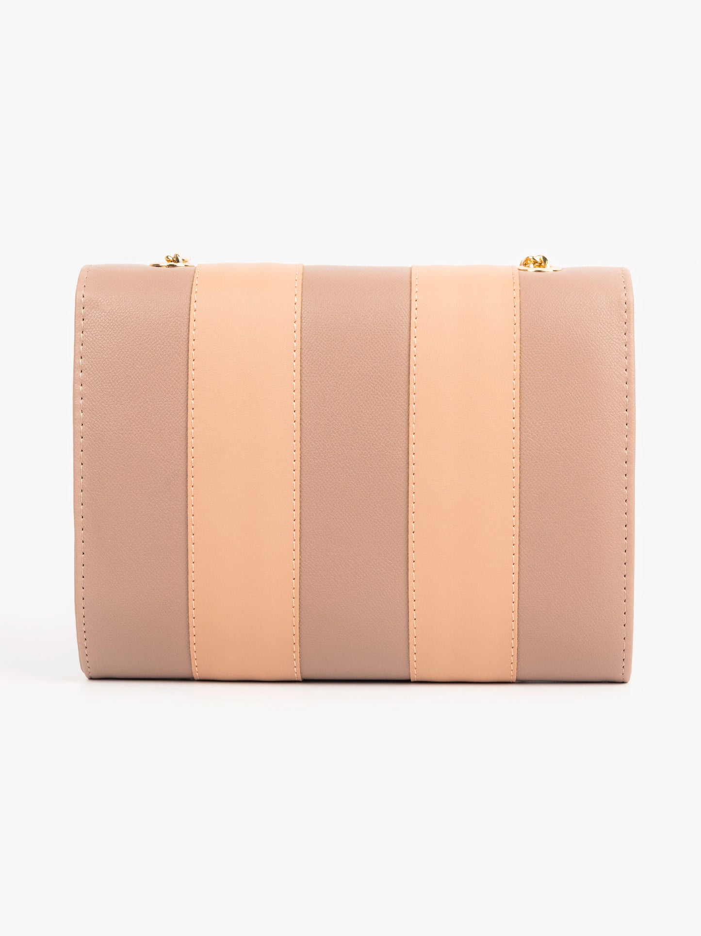 Striped Clutch