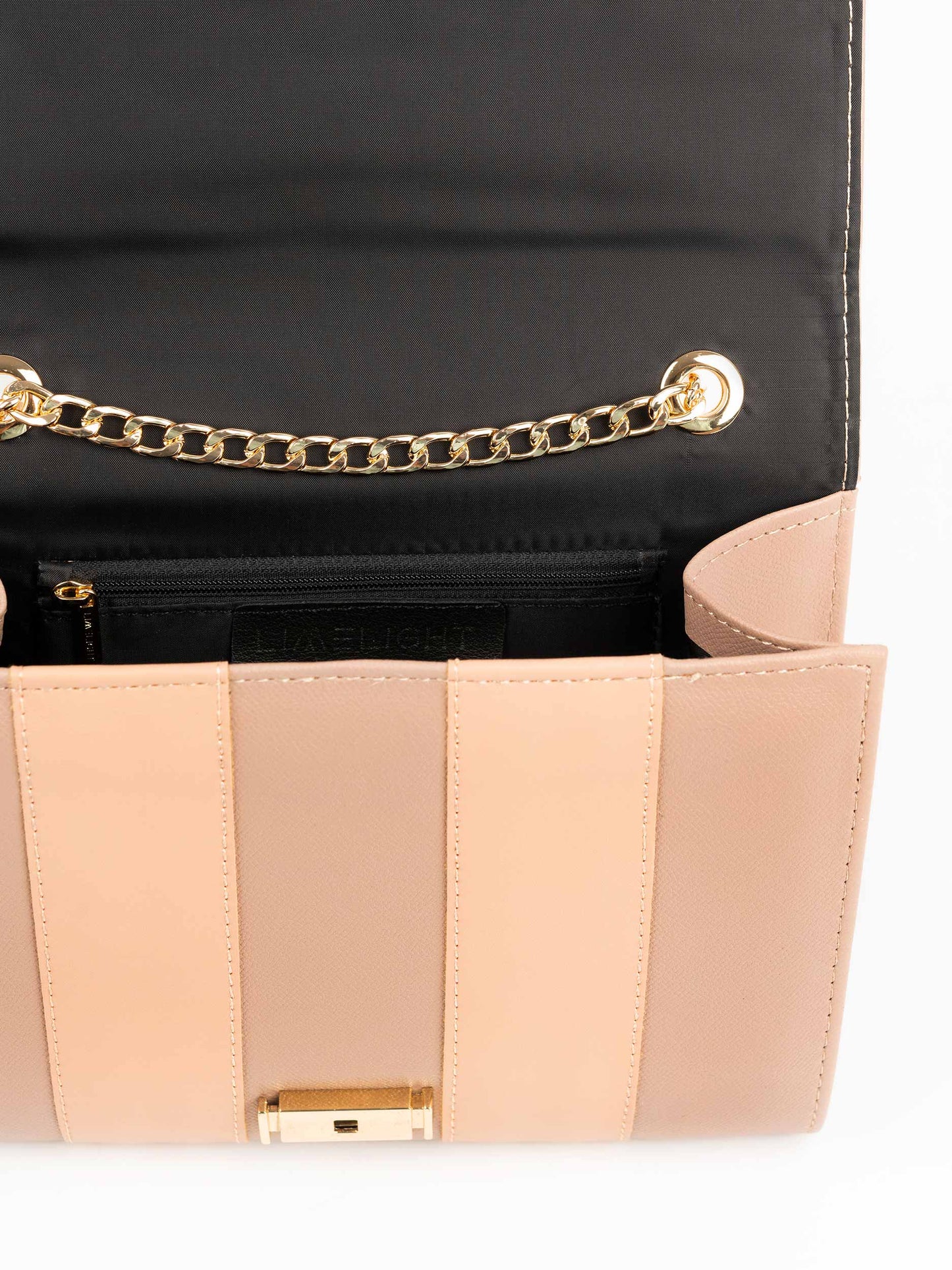 Striped Clutch