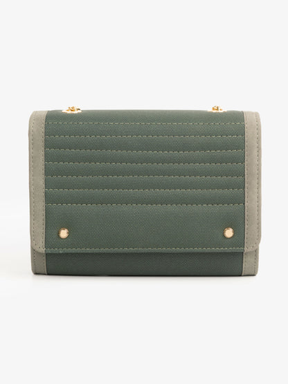 Quilted Flap Clutch