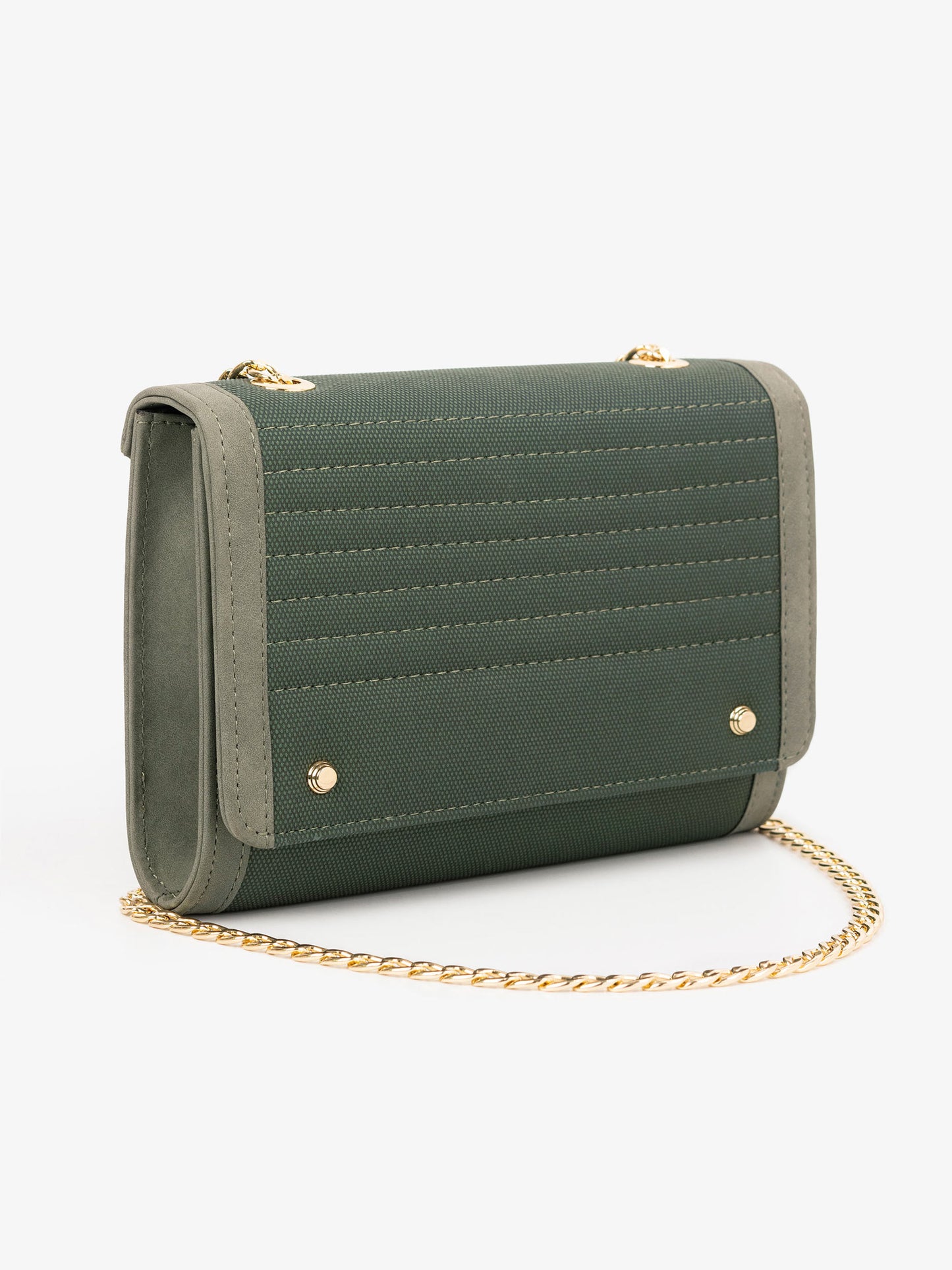 Quilted Flap Clutch