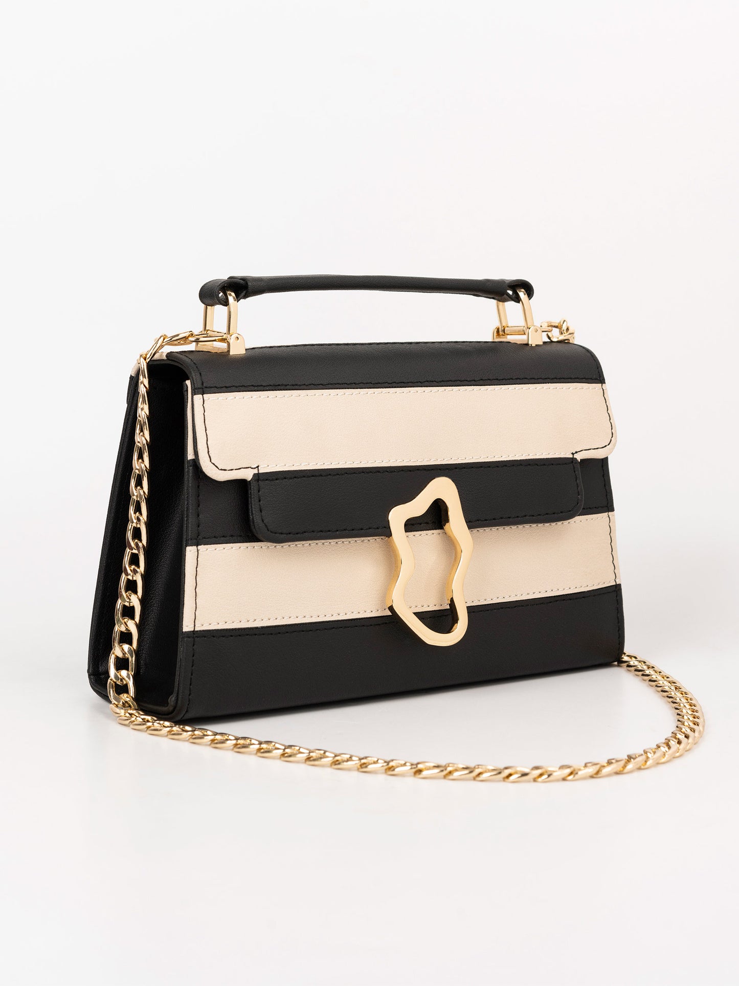 Striped Handbag