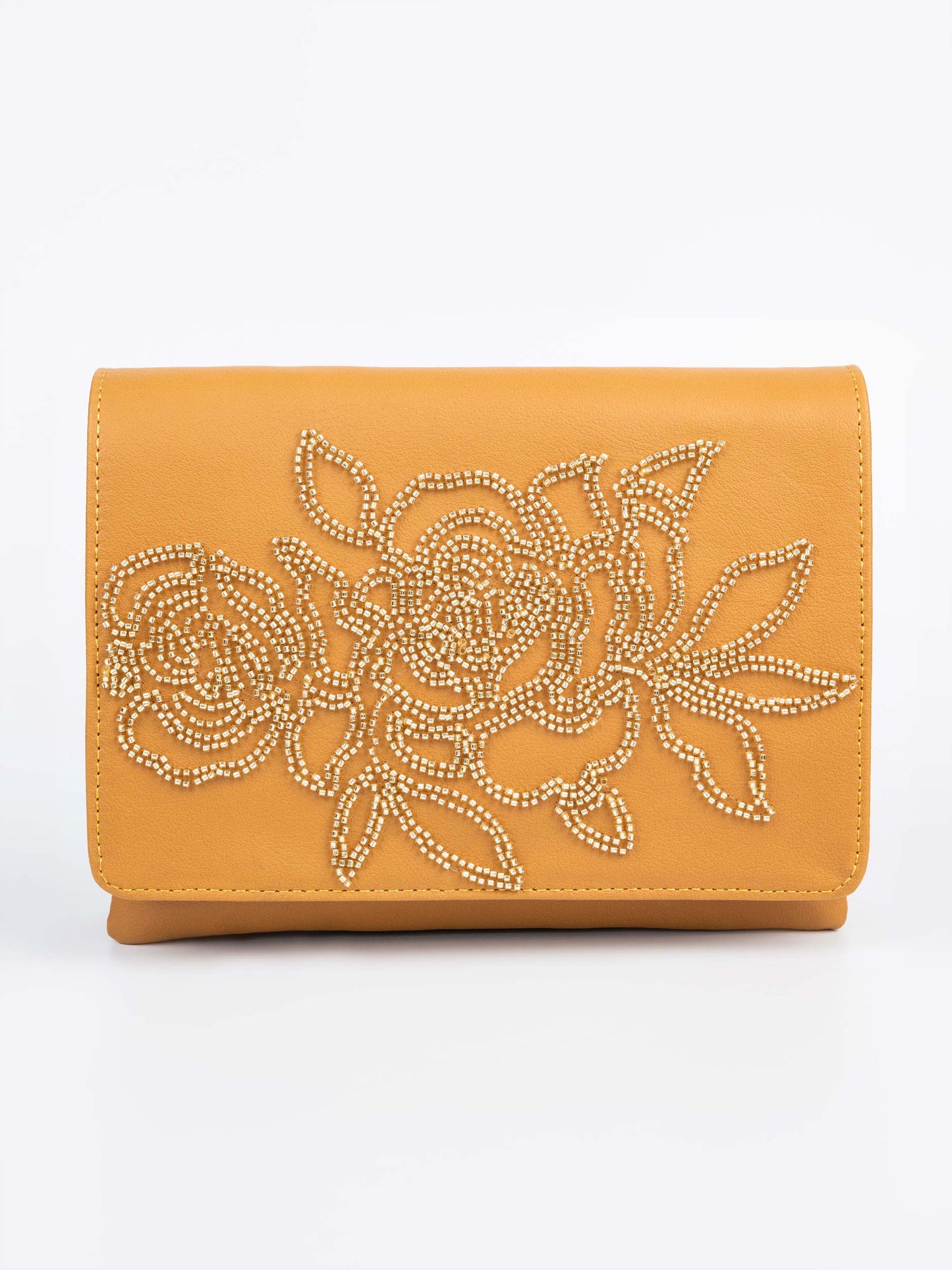 Embroidered Clutch