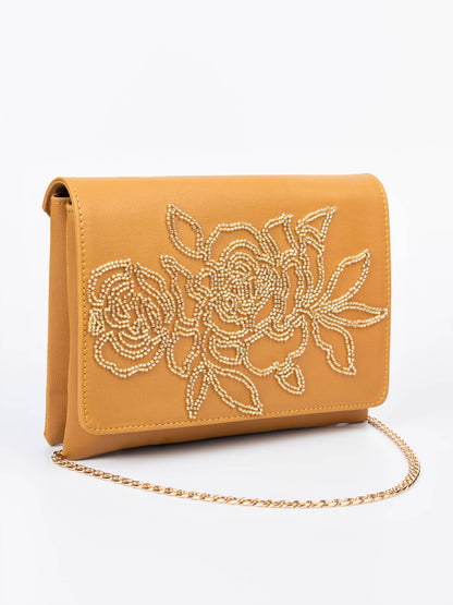 Embroidered Clutch