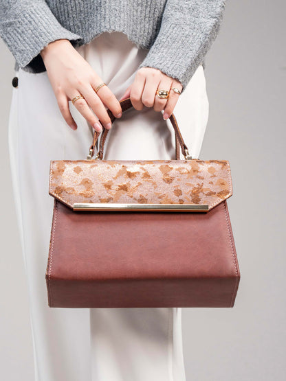 Two-tone Handbag