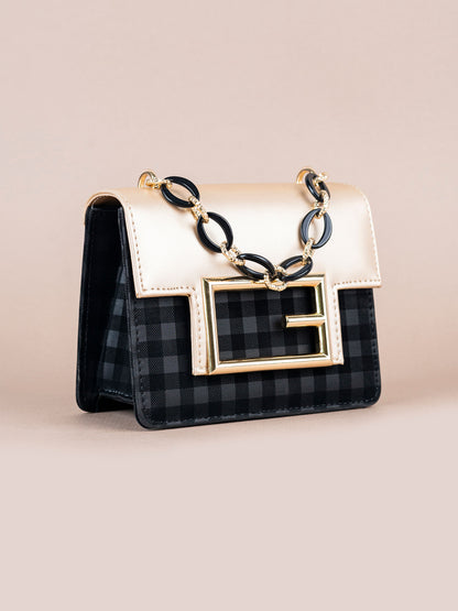 Two-tone Handbag