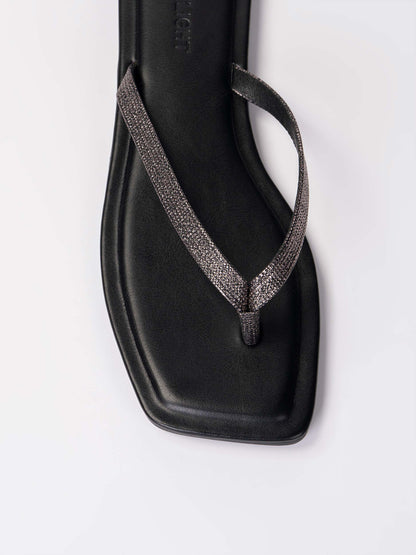 Gliterry Flip Flops