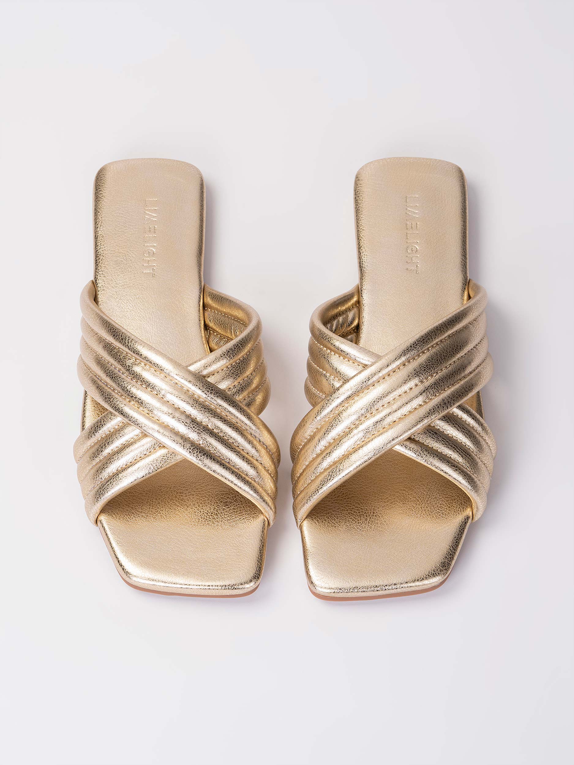 Crisscross Metallic Slides