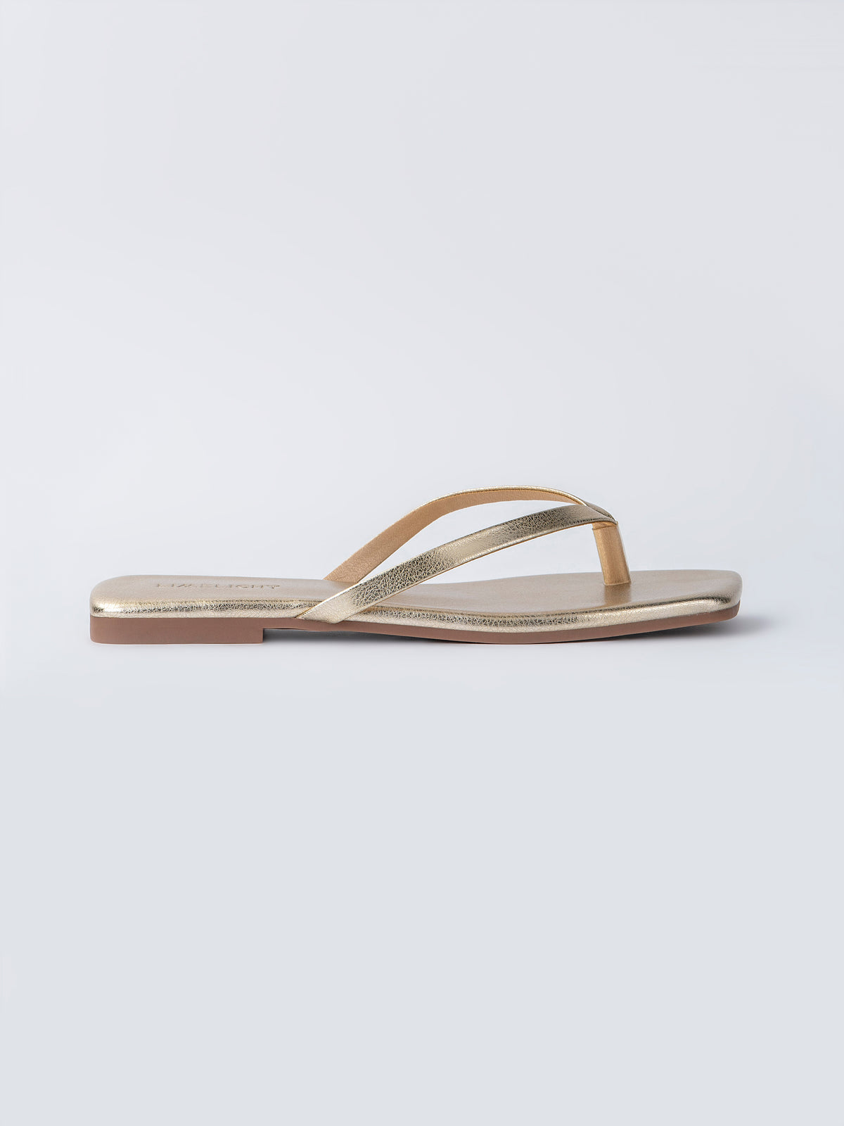 Metallic Flip Flops