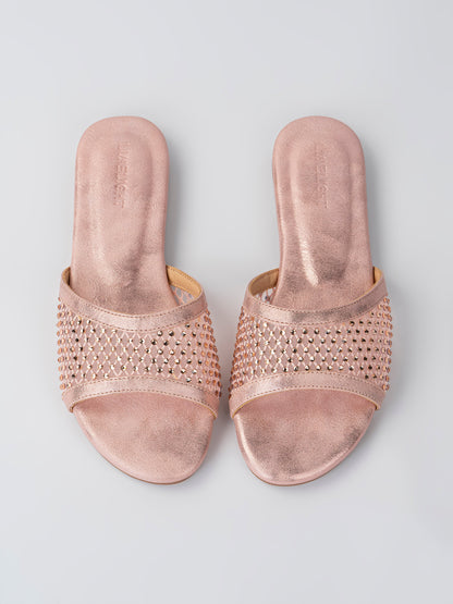 Studded Mesh Slides