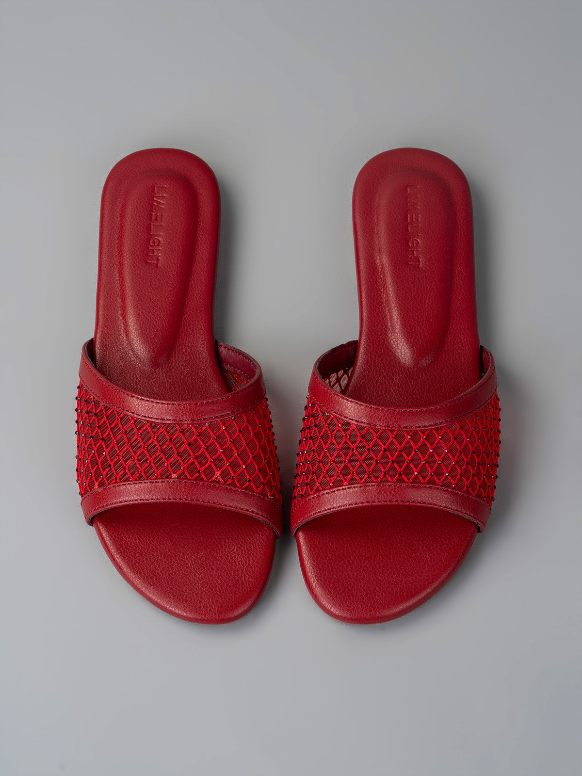 Studded Mesh Slides