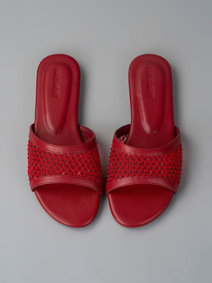 Studded Mesh Slides