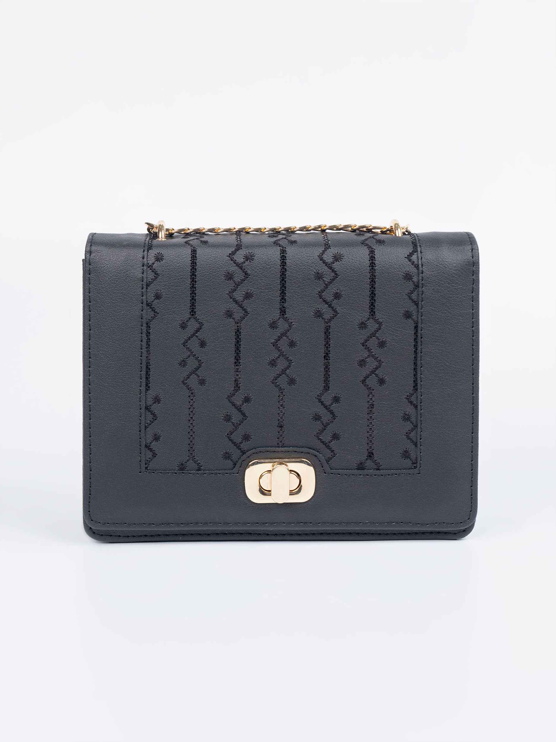 Embroidered Clutch
