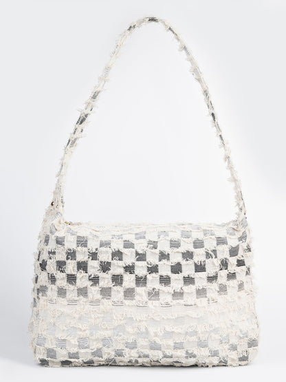 Checkered Tote Bag