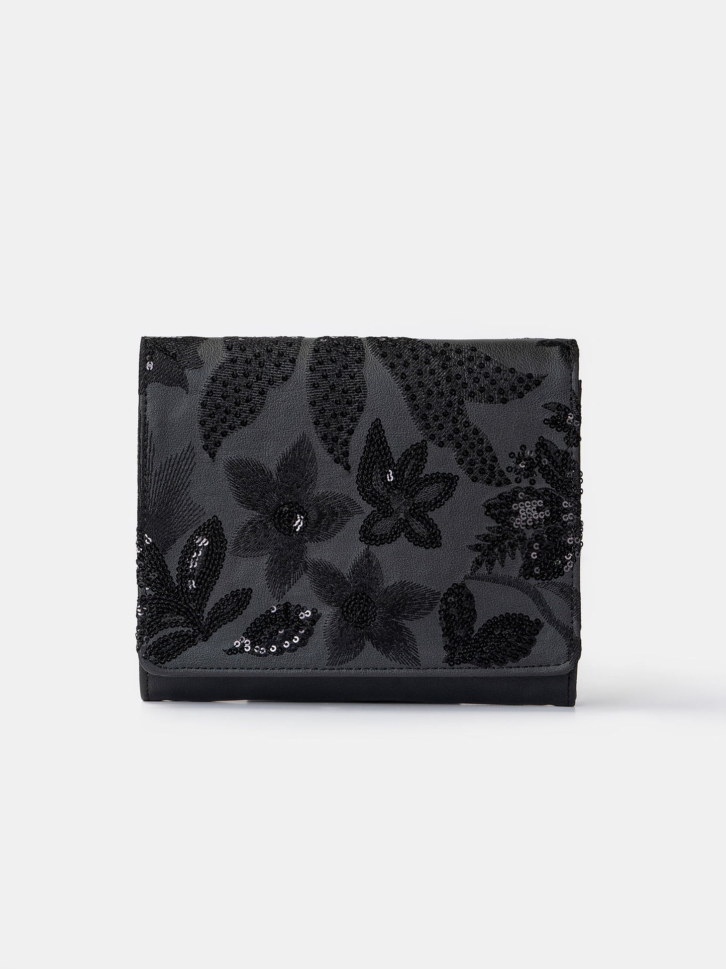 Embroidered Clutch