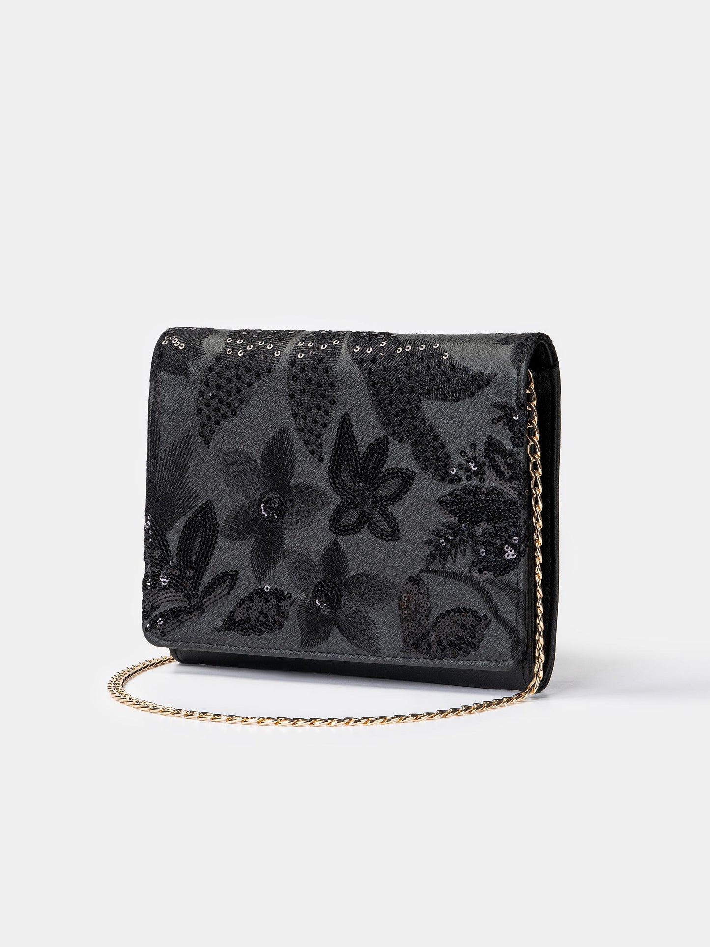 Embroidered Clutch