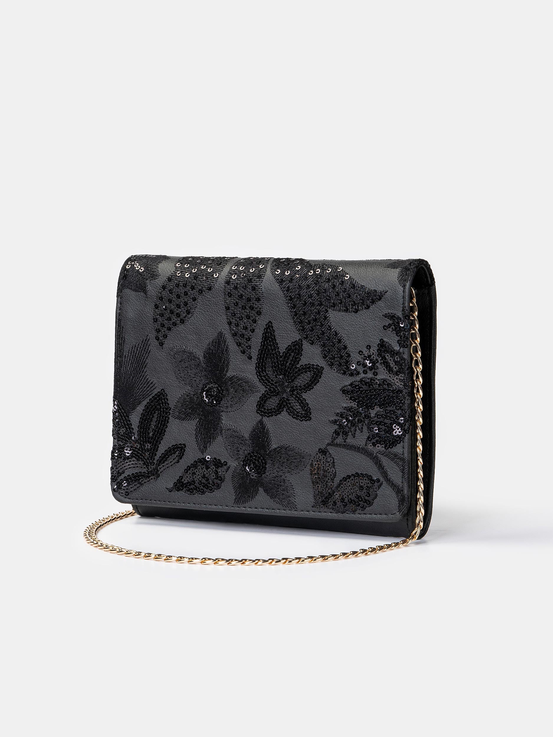 Embroidered Clutch